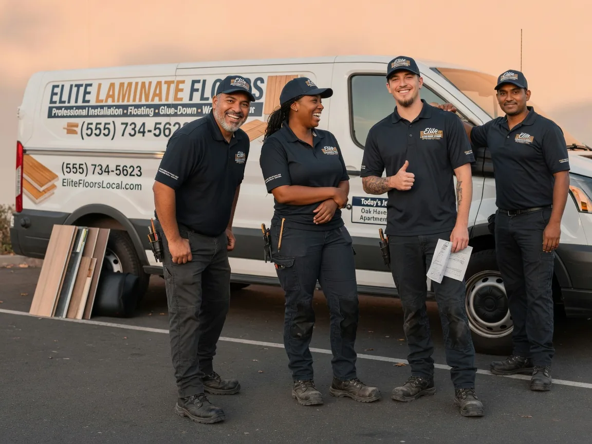 Laminate flooring installation company in Mora, LA